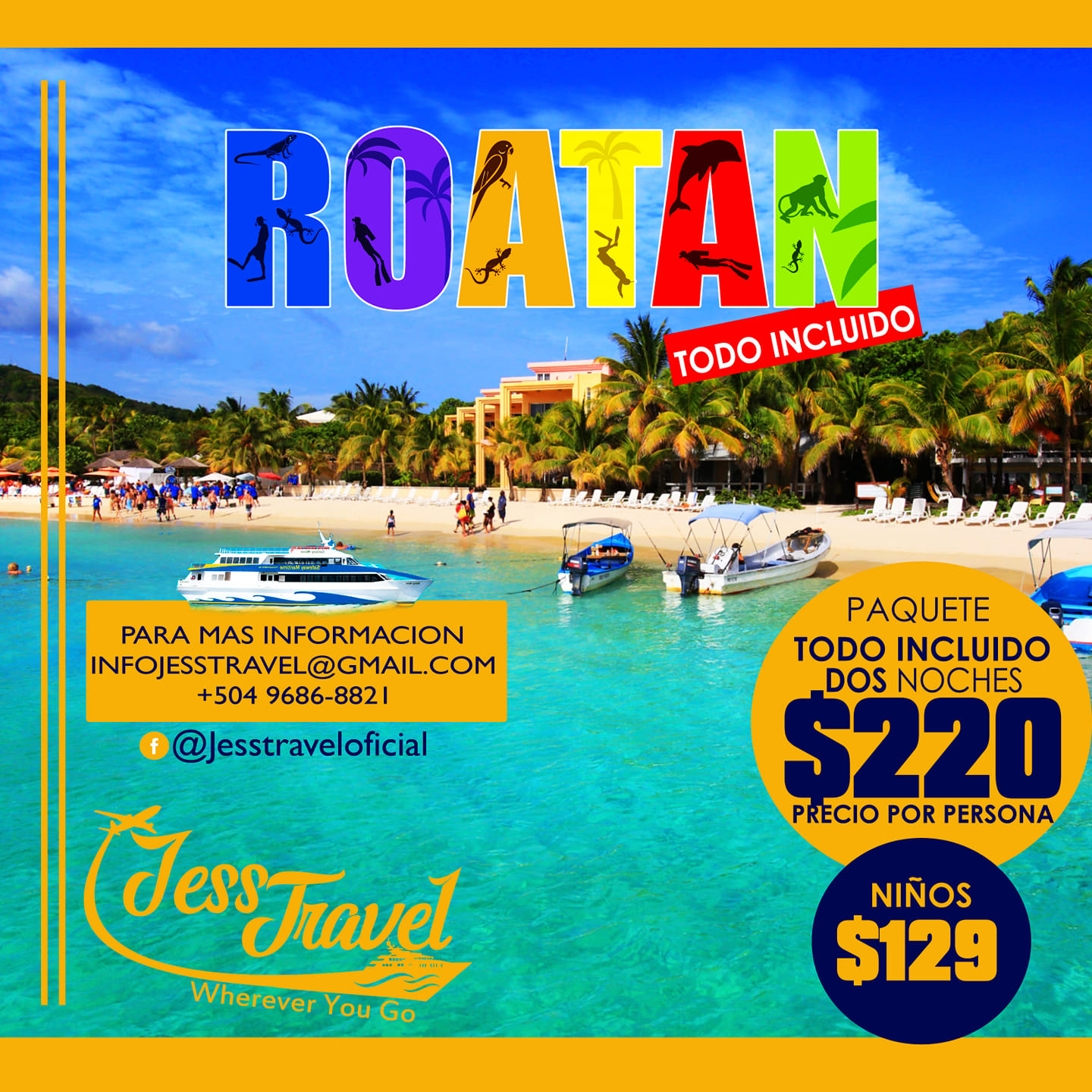 PLAYAS DE ROATAN